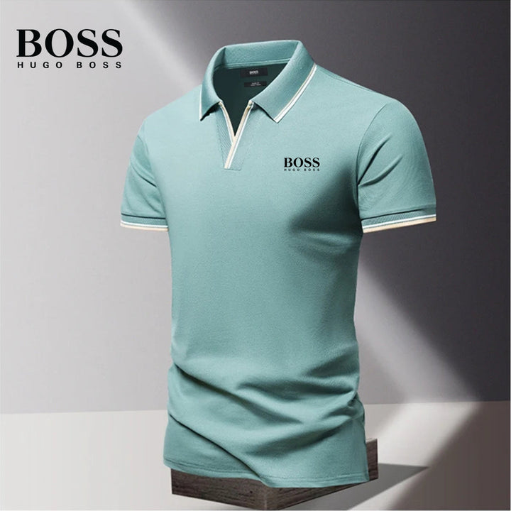 Elegancka koszulka polo Old Money
