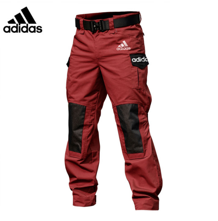 Męski ogrodniczy Adidas z wieloma kieszeniami na zewnątrz